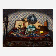 Bill Sullivan, Home Sweet Home, oil on canvas in artist-made frame