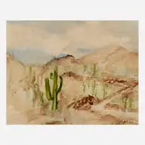 John Marin, Untitled (Desert Landscape)