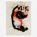 Obra grabada-cerámicas by Joan Miró, 1961, lithograph in colors on BFK Rives, offered Nov 2023