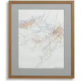 John Chamberlain, Compostition (Untitled), 1986, crayon on paper