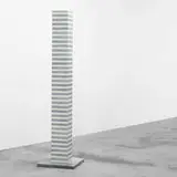 Stand No. 6 by Ettore Sottsass, 1996, Azul macuba granite and cristalino marble, sold Apr 2011