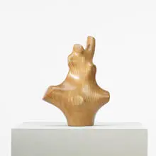 untitled by Alexandre Noll, c. 1950, fruitwood, sold Apr 2011