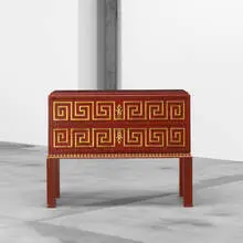 cabinet by Axel Einar Hjorth, 1928, lacquered wood, sold Apr 2011