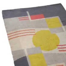 Art Déco, carpet, c. 1925, hand-knotted wool