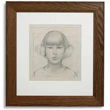 untitled by Bernard Boutet de Monvel, c. 1930, graphite on paper, sold Apr 2011