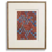 Lena Bergner, study for carpet design, 1928, watercolor on paper