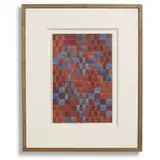 Lena Bergner, study for carpet design, 1928, watercolor on paper