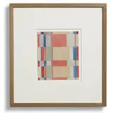 Gunta Stölzl, Textile design, c. 1929, watercolor on graph paper