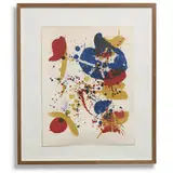 print from Pasadena Box by Sam Francis, c. 1963, lithograph on paper, sold Apr 2011