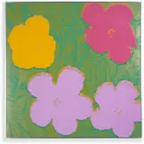 Andy Warhol, Flowers, 1970, screenprint on paper