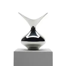Hans Bunde, bud vase, 1963, sterling silver