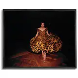 Tilda Swinton modeling at Musée de la Chasse et de Nature, Paris by Nan Goldin, 2008, cibachrome print, sold Apr 2011