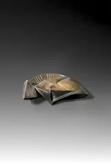 Ewald Mataré, Abstraktes Kälbchen, 1945, Bronze mit brauner Patina