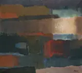 Rechts-Hell by Fritz Winter, 1965, Öl auf Leinwand, sold May 2011