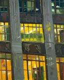 Big Office Lights by Rainer Fetting, 1993, Öl auf Leinwand, sold Jun 2012