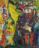 Helmut Sturm, Ohne Titel, 2001, Öl auf Leinwand