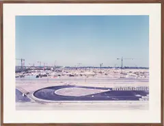 Messe Leipzig by Andreas Gursky, 1995, C-Print, hinter Acrylglas kaschiert, im Künstlerrahmen, sold Jun 2025