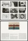 Sophie Calle, L’Hôtel – Room 29, 19 February“, aus der Serie „L’Hotel, 1981, 2-teilig: 1 C-Print und 1 Text, 9 Schwarz-Weiß-Fotografien