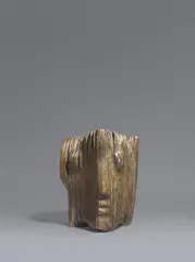 Engelskopf II by Karl Hartung, 1955, Bronze mit braungrünlicher Patina, sold Dec 2023