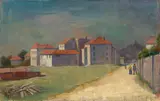 Karl Hofer, Muzzano (Landschaft im Tessin), 1935, Öl auf Leinwand