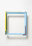 Gerd Leufert, Listonado, 1973, Acryl auf Holz (beidseitig)