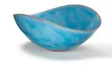 Gertrud and Otto Natzler, Oval ceramic bowl