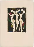 Le Sacre du Printemps by Marino Marini, 1973, Color lithograph, sold Jun 2011