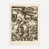 Willem de Kooning, The Preacher, 1971, lithograph