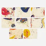You the Yellow exhibition catalog by Sam Francis, 1964, offset lithographs in colors, sold Feb 2021