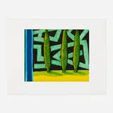 William Crozier, Labyrinth, 2007, etching and aquatint in colors