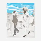 Elizabeth Peyton, Jackie + John, 2000, lithograph in colors