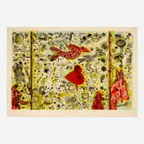Roy De Forest, History of Flight, 1994, lithograph in colors