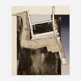 Jasper Johns, Leg and Chair from the Fragment - According to What series, 1971, lithograph in colors on Arches