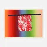James Rosenquist, Horizontal Bar, 1973, screenprint in colors with collage