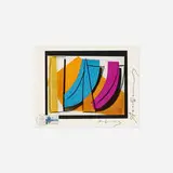 Andy Warhol, U.N. Stamp, 1979, offset lithograph on Rives paper