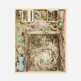 Jasper Johns, Untitled, 1992, lithograph in colors