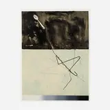 Jasper Johns, Coat Hanger and Spoon, from the Fragments-According to What series, 1971, lithograph in colors on Arches