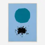 Black Splash by Adolph Gottlieb, 1967, screenprint in colors, sold Feb 2021
