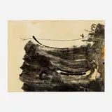 Helen Frankenthaler, Ochre Dust, 1987, lithograph and aquatint on paper