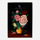 Camille Bombois, Bouquet de roses dans un vase