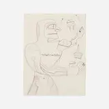 Karl Wirsum, Untitled, pencil and colored pencil on paper