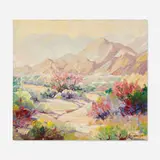 Carl Hoerman, Desert Spring, 1930, oil on canvas