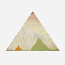 James Havard, Untitled, acrylic and flocking on canvas