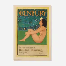 Maxfield Parrish, The Century: Midsummer Holiday Number, August 1897 (from Les maîtres de l'affiche), 1897, lithograph in colors