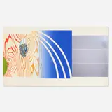 James Rosenquist, Horse Blinders (North), 1972, screenprint in colors with silver foil