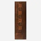 Architectural panel from the Chicago Stock Exchange by Dankmar Adler and Louis Sullivan, 1893, electro-plated copper finish over cast iron, offered Dec 2022