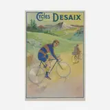Affiches-Camis, Cycles Desaix poster, c. 1908, lithograph in colors