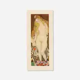 Gustav Klimt, Adam and Eve No. 20 (from An Aftermath portfolio), 1931, collotype in colors on chine collé matted to backing paper