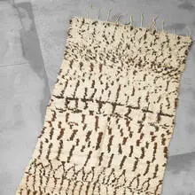 Moroccan, carpet, c. 1950, hand-woven wool