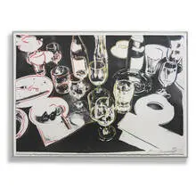 After the Party by Andy Warhol, 1979, screenprint on paper, sold Apr 2011